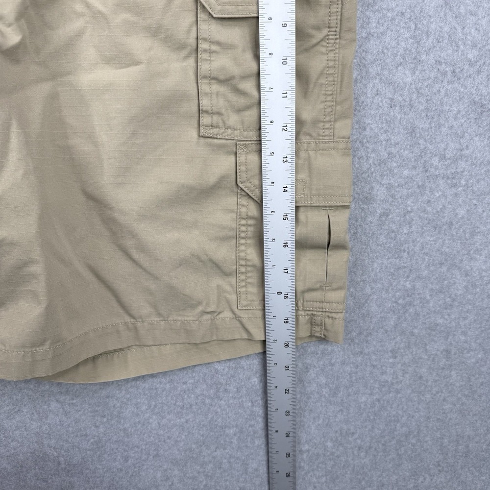5.11 Tactical Shorts‎ Mens 36 Beige Taclite Cargo Utility Ripstop Pockets Work - Picture 10 of 13